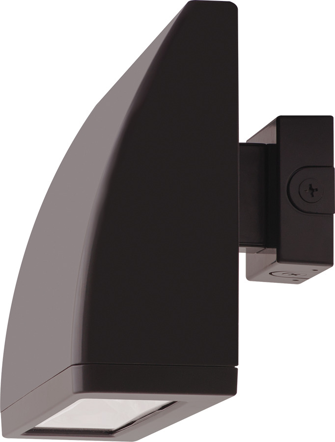 WPLEDFC104 Full Cutoff Wallpack,) LED Lamp, 113 W Fixture, 120/208/240/277 VAC, Bronze Housing
