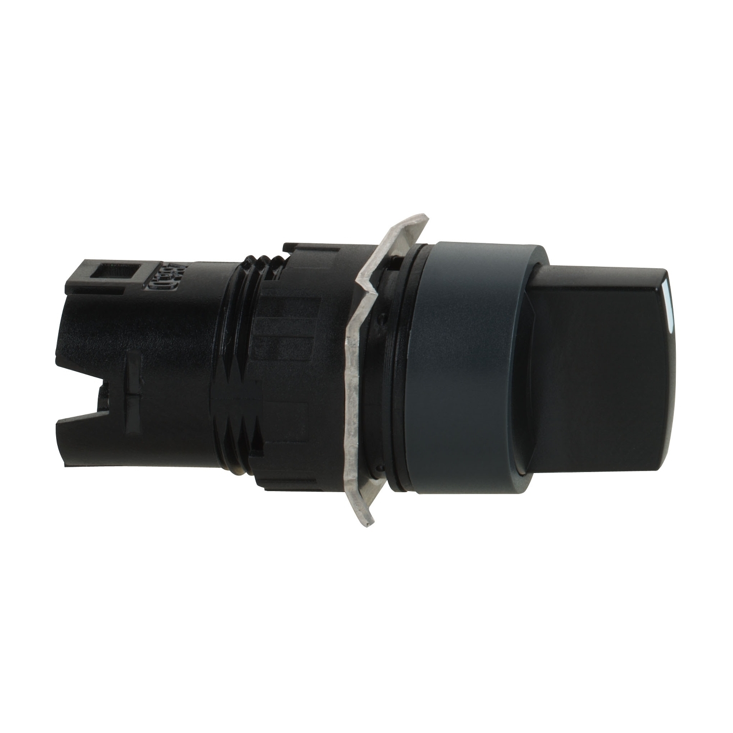 XB6AD233B Harmony Complete Corrosion-Resistant Dusttight/Oiltight/Watertight Non-Illuminated Selector Switch, 16 mm, 2NO Contact, Slow Break Contact, Lever Operator, Black