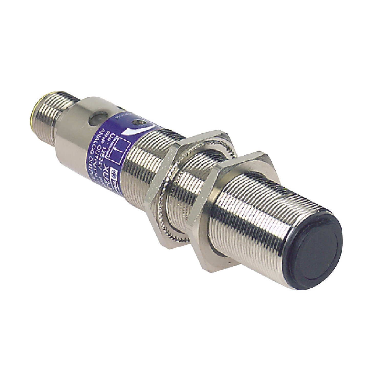 XU2M18MB230KR OsiSense XU Singlemode Photoelectric Sensor Receiver, Cylindrical Shape, 15 to 20 m, Infrared Sensing Beam, 20 ms Response, Solid State 1NC Output