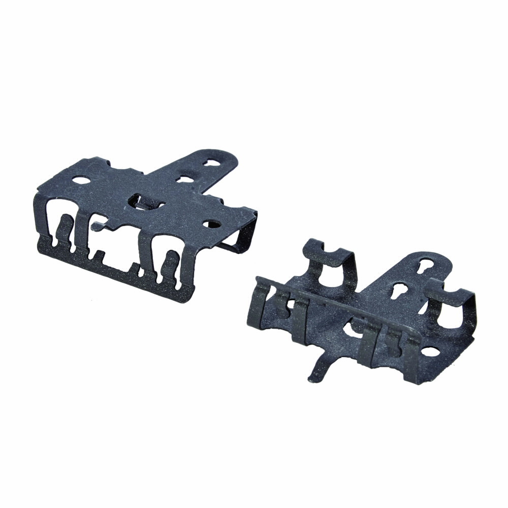 BB2TSC BB2TCT Box Mounting Clip With Gland Nut, Neoprene Bushing, For Use With BB2 Telescoping Bracket, Zinc Phosphate