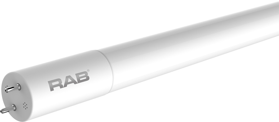 T8-17-48G-840-DE-BYP 4 ft Linear LED Tube Lamp, T8 Double Ended, G13, 17W, 2200 LM, 4000K, 82 CRI, 120/277V