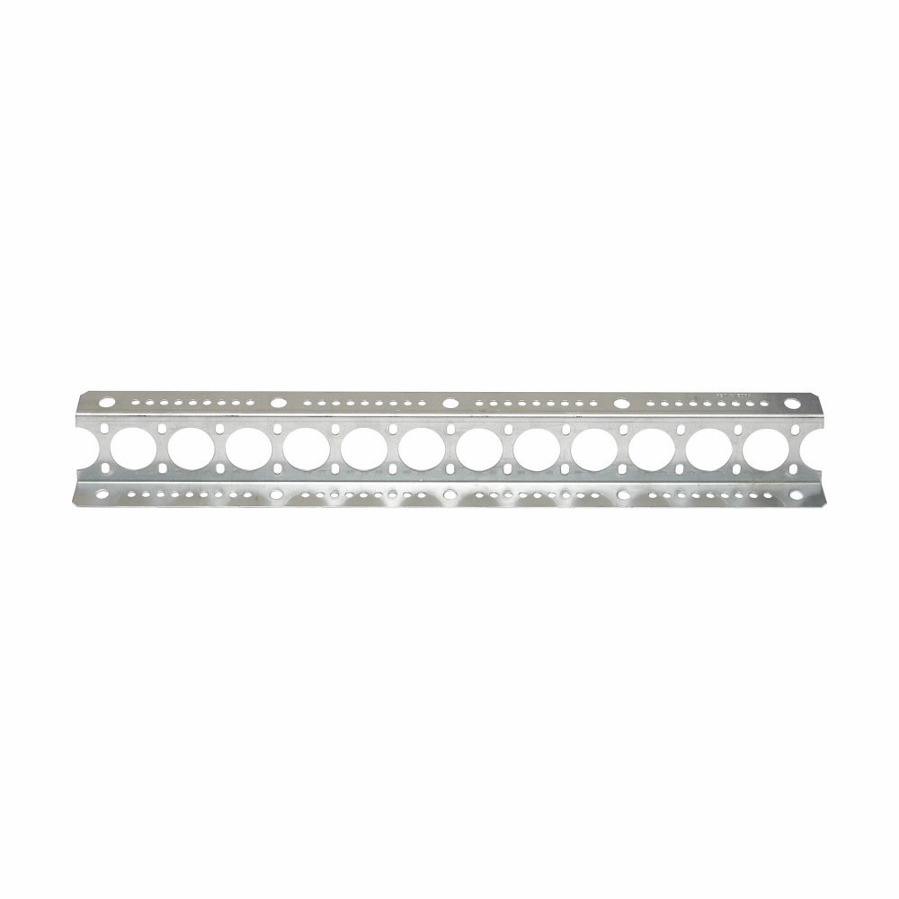 BCTS1-120 60-Hole Conduit Trapeze With 1-1/4 in EMT/1 in Rigid Conduit, 120 in L, For Use With 1-1/4 in EMT/1 in Rigid Conduit, 316 Stainless Steel