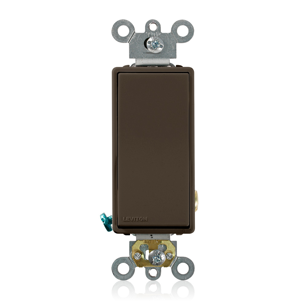 5621-2 Self-Grounding AC Quiet Switch, 120/277 V AC, 20 A, 1 hp, 2 hp Power Rating