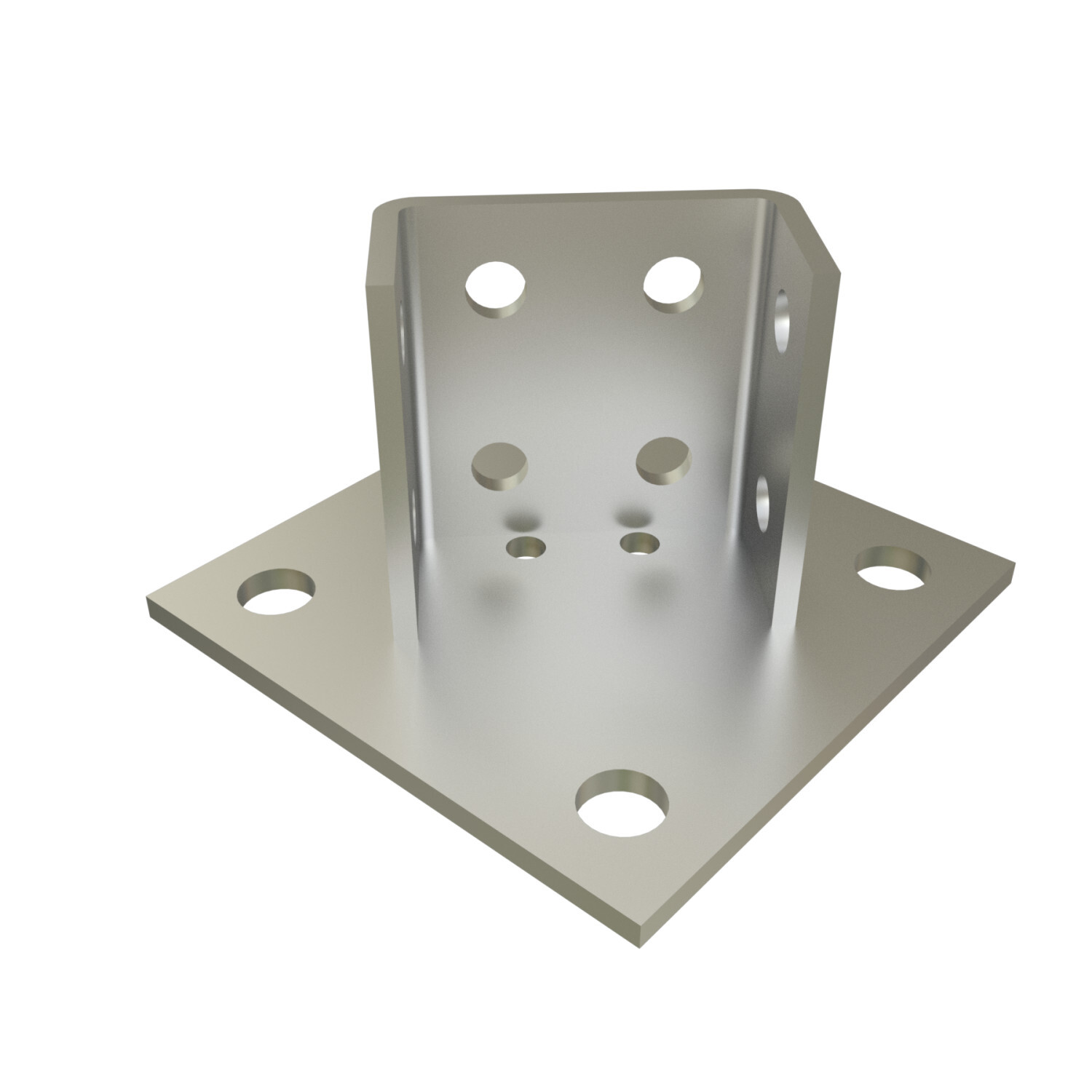 P2073ASQ-SS Post Base, 1/4 in Base
