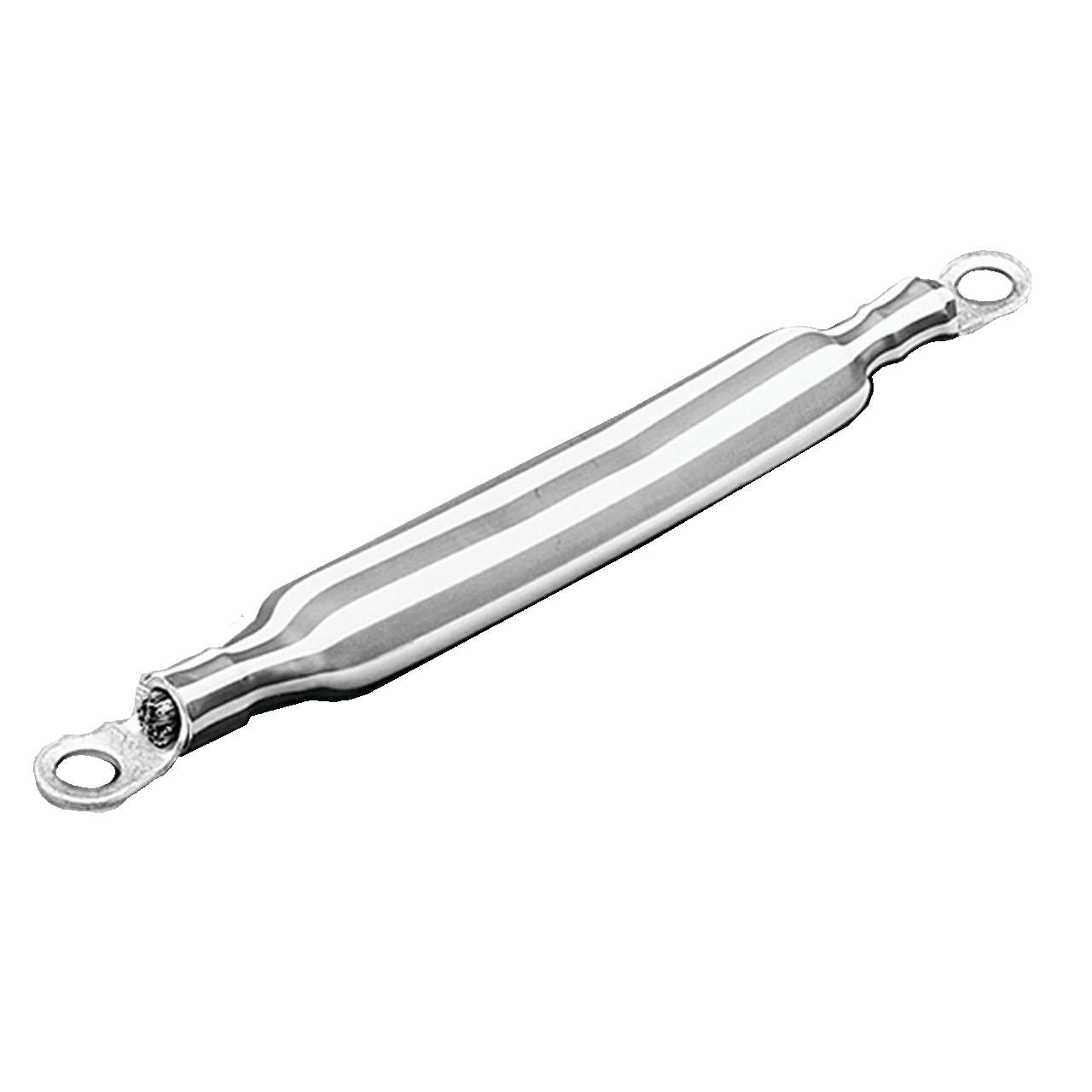 AGS408 A80 Braided Grounding Strap, For Use With Electrical Enclosures, 4 AWG Wire, 8.19 in L Between Ring Terminal, 0.406 in Dia Ring Terminal Hole, Copper