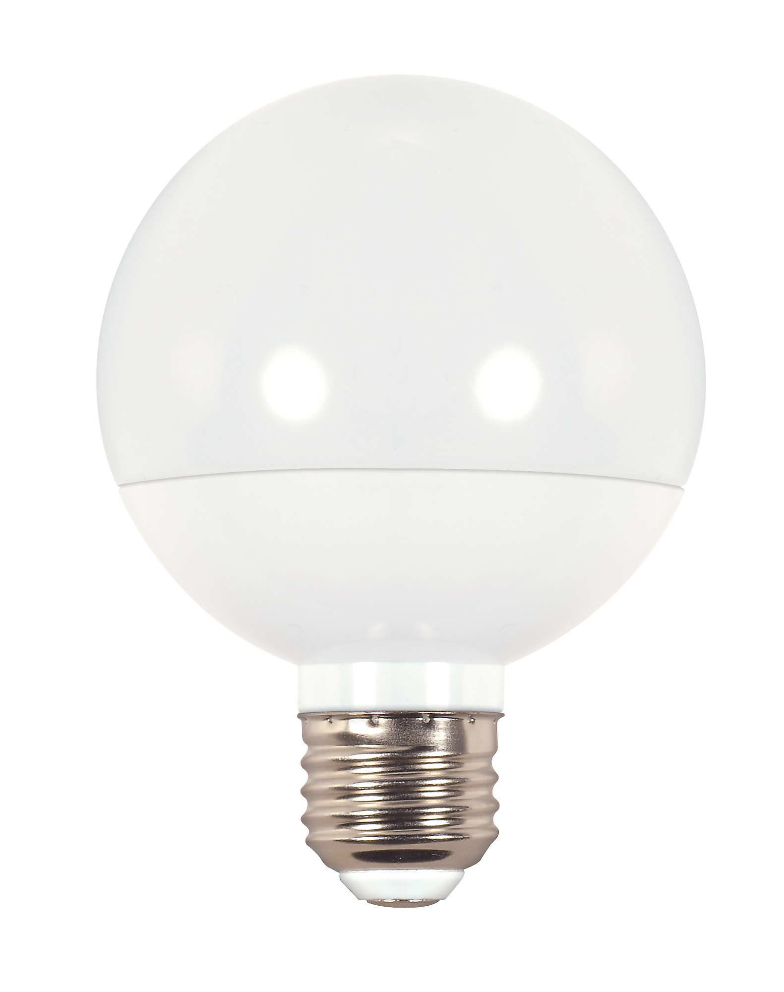 S9203 Dimmable LED Lamp, 6 W, 40 W Incandescent Equivalent, E26 Lamp, G25 Globe Shape, 1200 Lumens