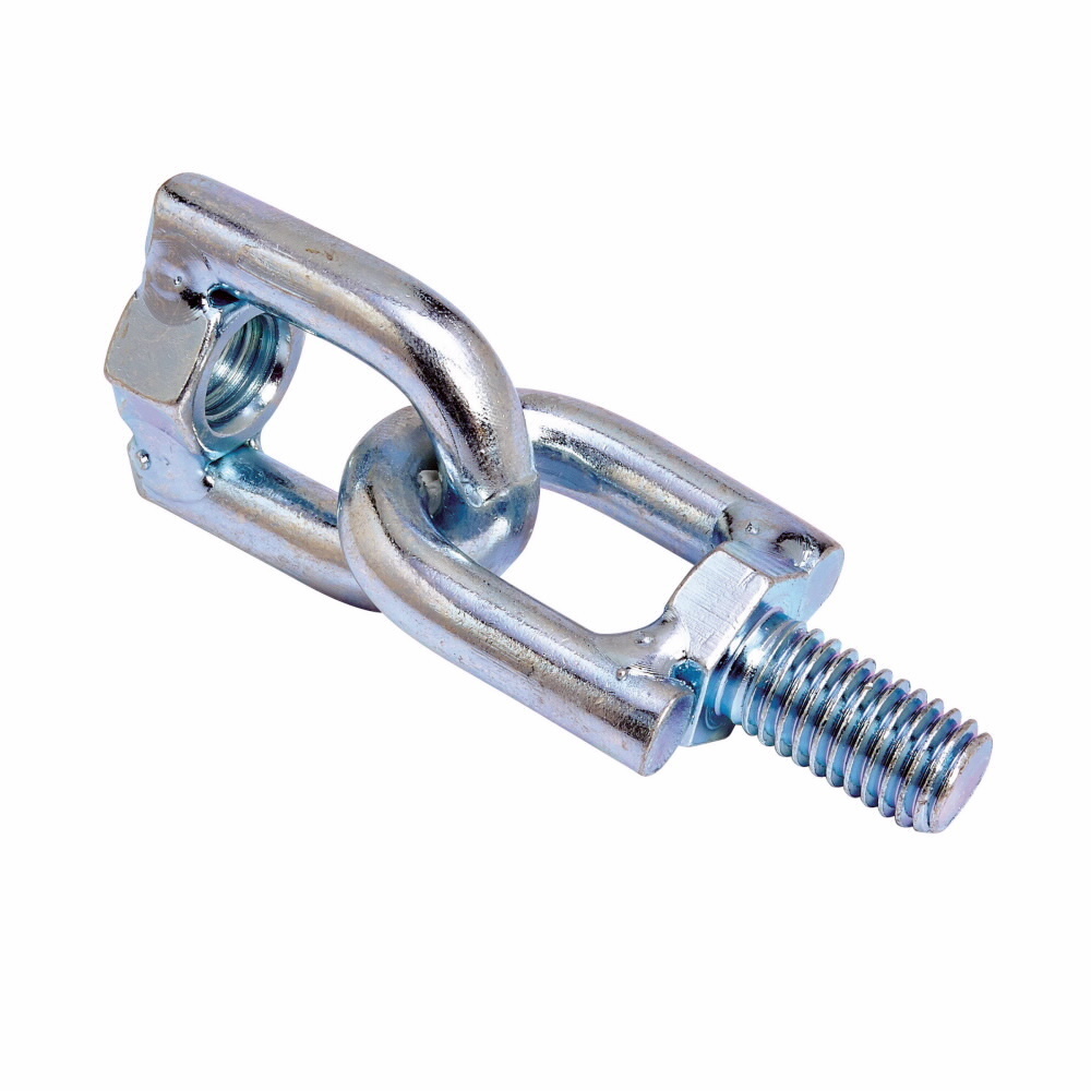 B446-1/2ZN Female to Male Swivel Hanger, 3-3/4 in L, Steel, Dura Green