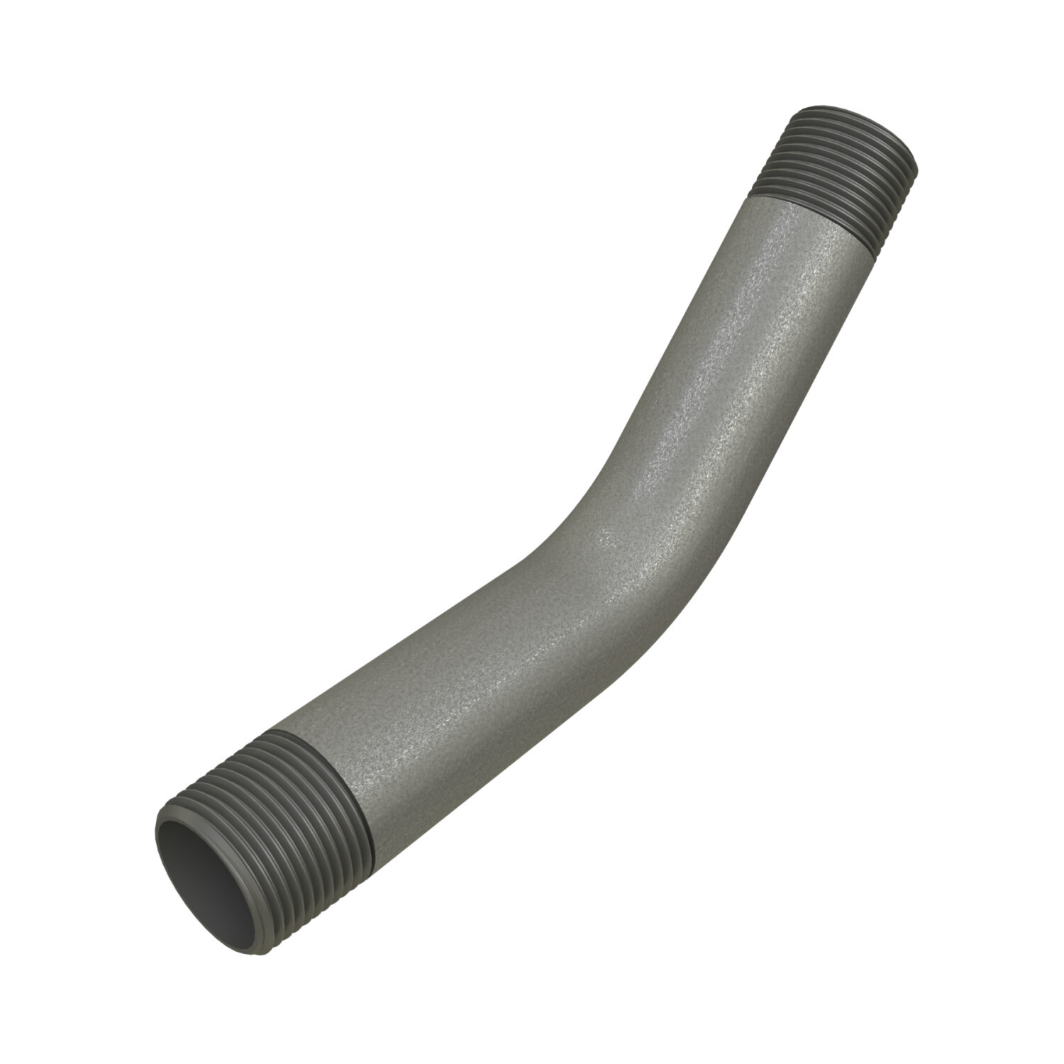 876788 Fitting Conduit Elbow, 3 in Trade, 45 deg, Steel, Hot Dipped Galvanized