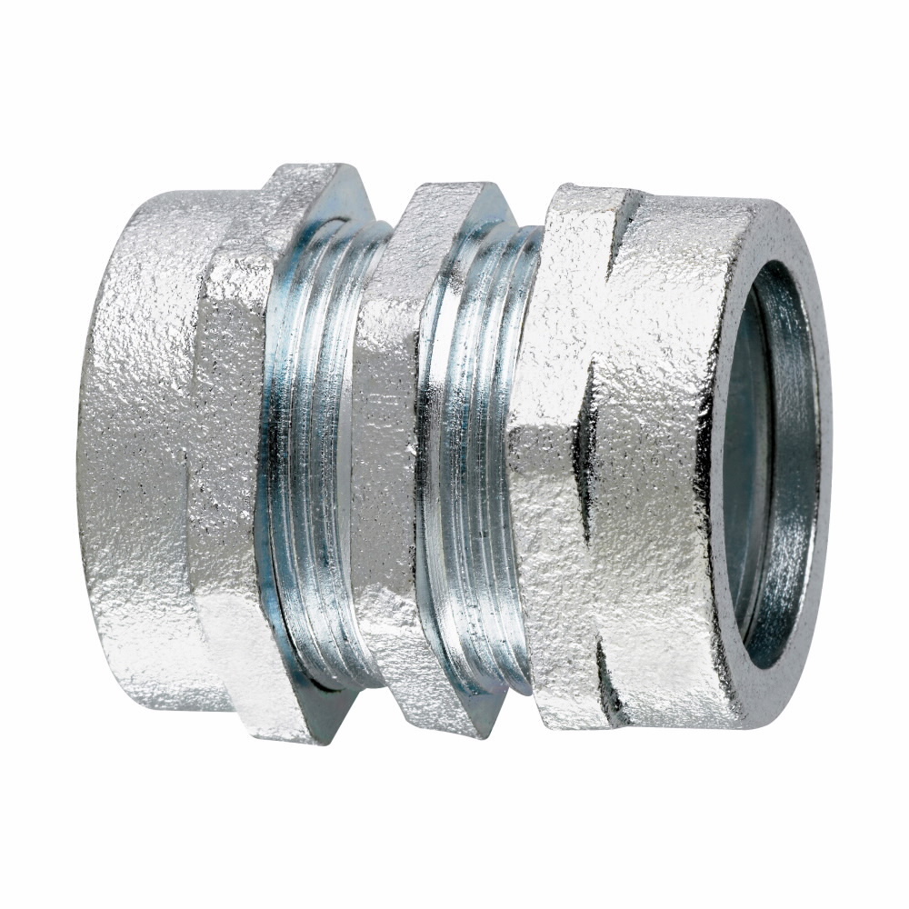CPR30 Threadless Compression Coupling, 4 in, For Use With Rigid/IMC Conduit, Malleable Iron
