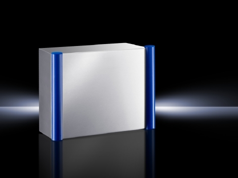 6539010 Command Panel Housing, 24 in W x 5.9 in D x 16 in H, For Use With CP 40 Support Arm System, 304 Stainless Steel, Ultramarine Blue