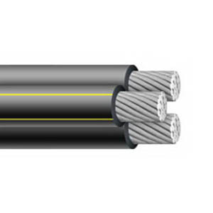 XHHW Cable, 400 KCMIL, Black, Stranded, Aluminum Conductor, 2500 Foot Reel