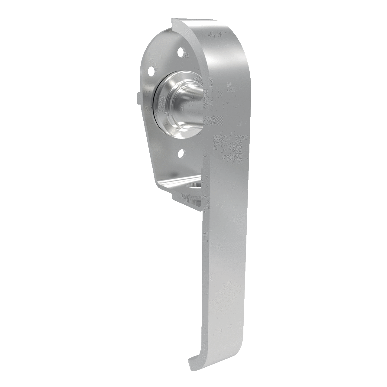 AL36CR A80 3-Point Clockwise/Counter Clockwise Latch Kit, Padlockable Handle, For Use With 1-Door NEMA 12 Enclosures, 304 Stainless Steel
