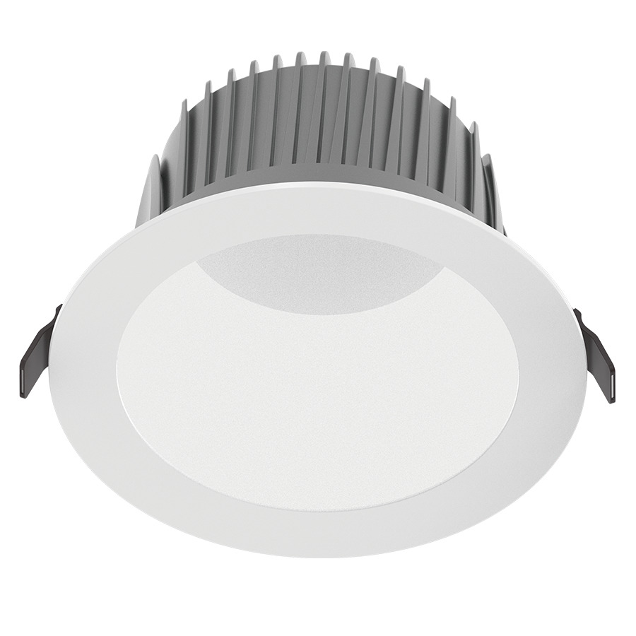 C8R34/46/599FAUNVW Recessed Downlight, LED Lamp, 120, 208, 240, 277 V, Metal Housing