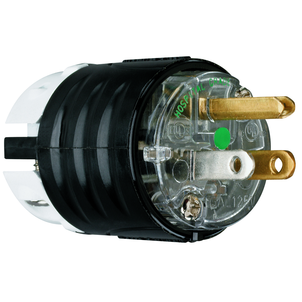 PS5266XHG Straight Blade PLUG 3W 15 Amp 125V HG PS5266XHG