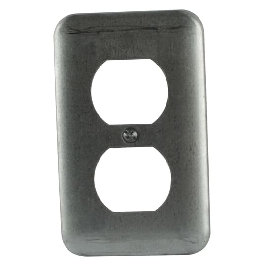 68-C-7 Steel City Utility Box Cover, 4-1/8 in L x 2-1/2 in W, Steel