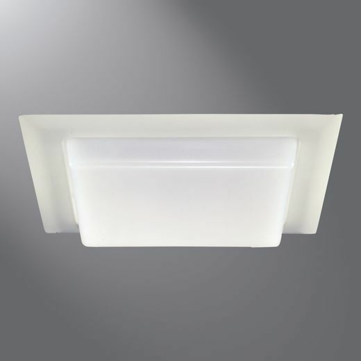 21GP Halo Square Downlight Trim, 11-5/8 in OD, Incandescent Lamp, For Use With 10 in H2EF, H2EFICAT, H2IC, H2T Recessed Downlight Housing