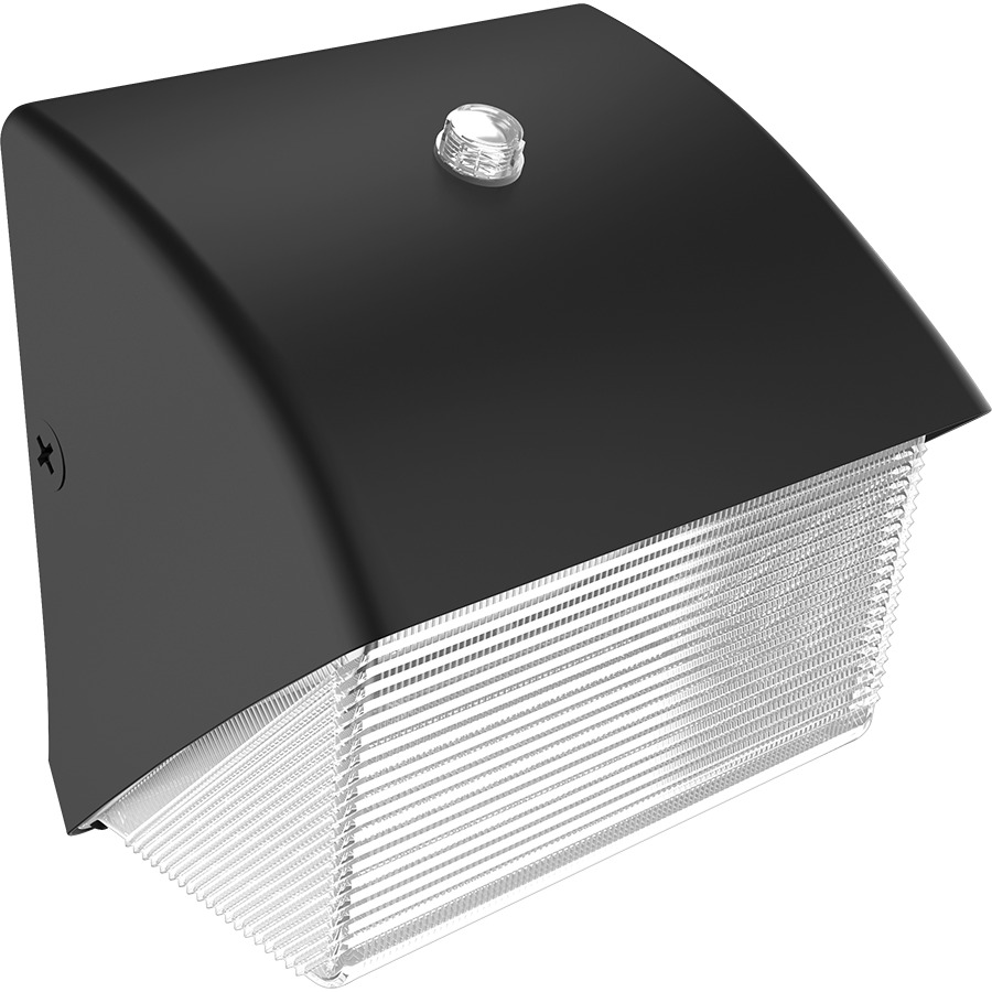 WP1LED39L-740U/PCU LPACK WalWith 120 to 277 V AC Button Photocell, LED Lamp, 26.6 W Fixture, 120 to 277 V AC, Bronze Housing