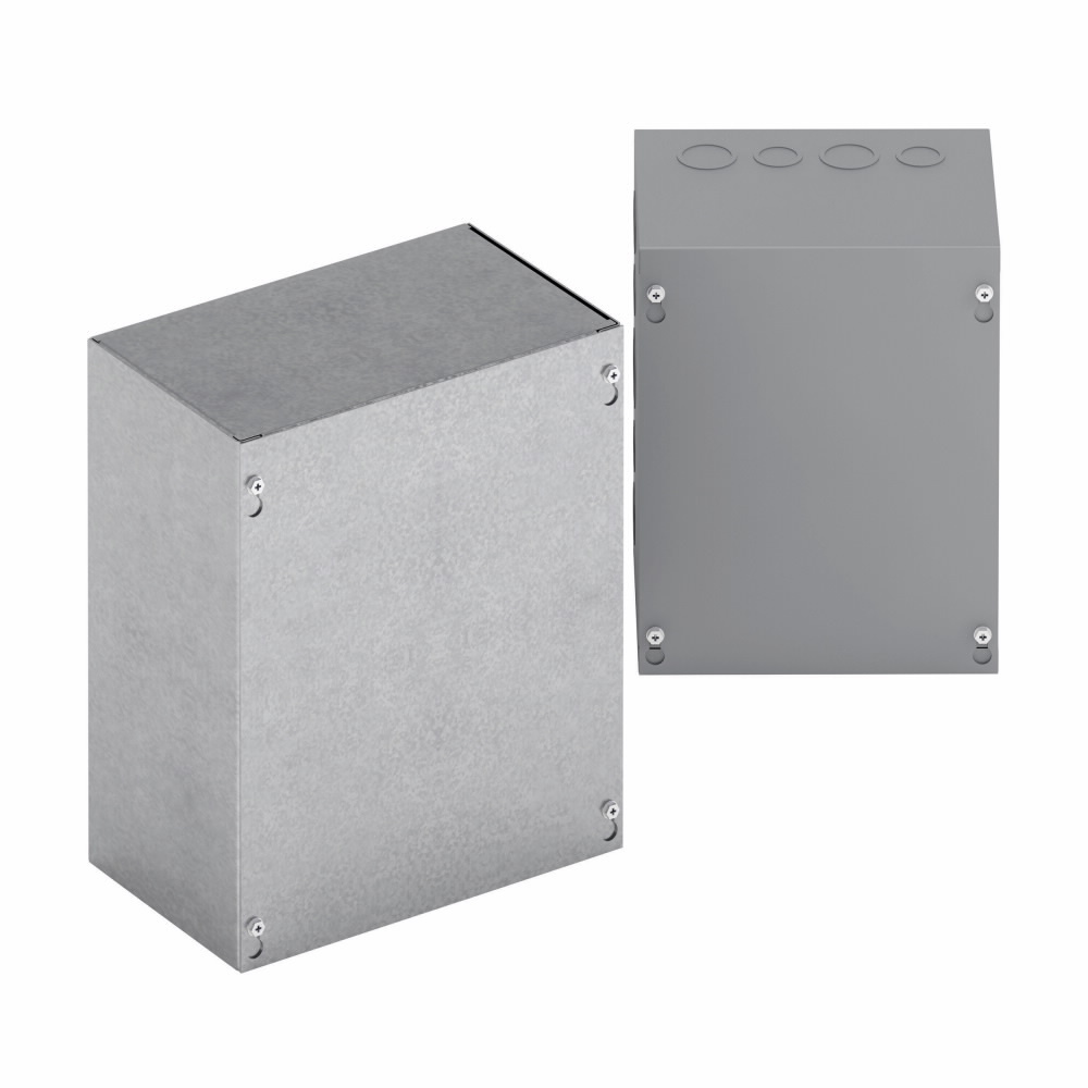 2424 SCF Rectangular Enclosure Screw Cover, 25-1/2 in W, For Use With 24 x 24 in Enclosure, Steel