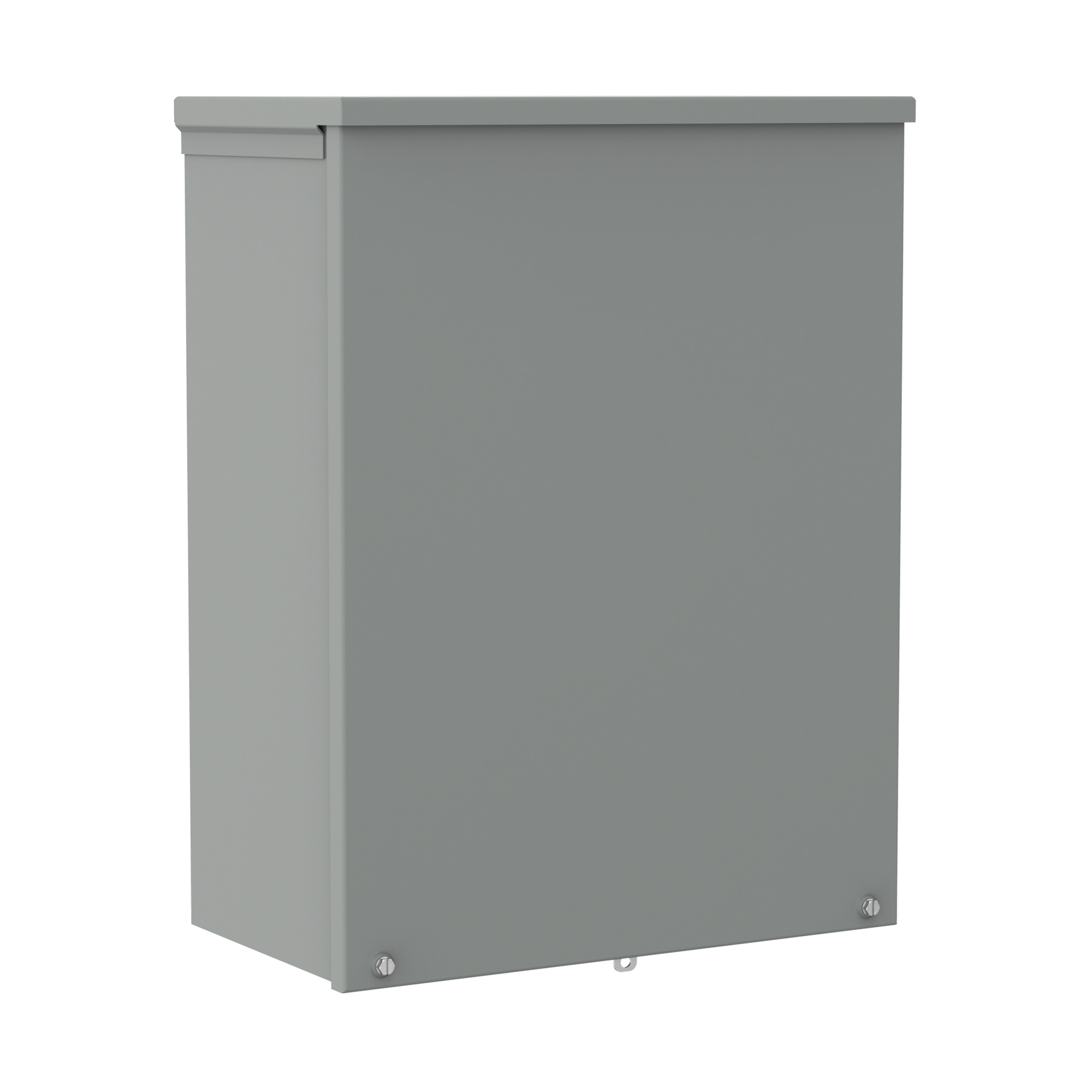 A18R188 B-Style Body Enclosure With Knockout, 18 in H x 18 in W x 8 in D, Screw Cover, NEMA 3R/IP32 NEMA Rating, Steel
