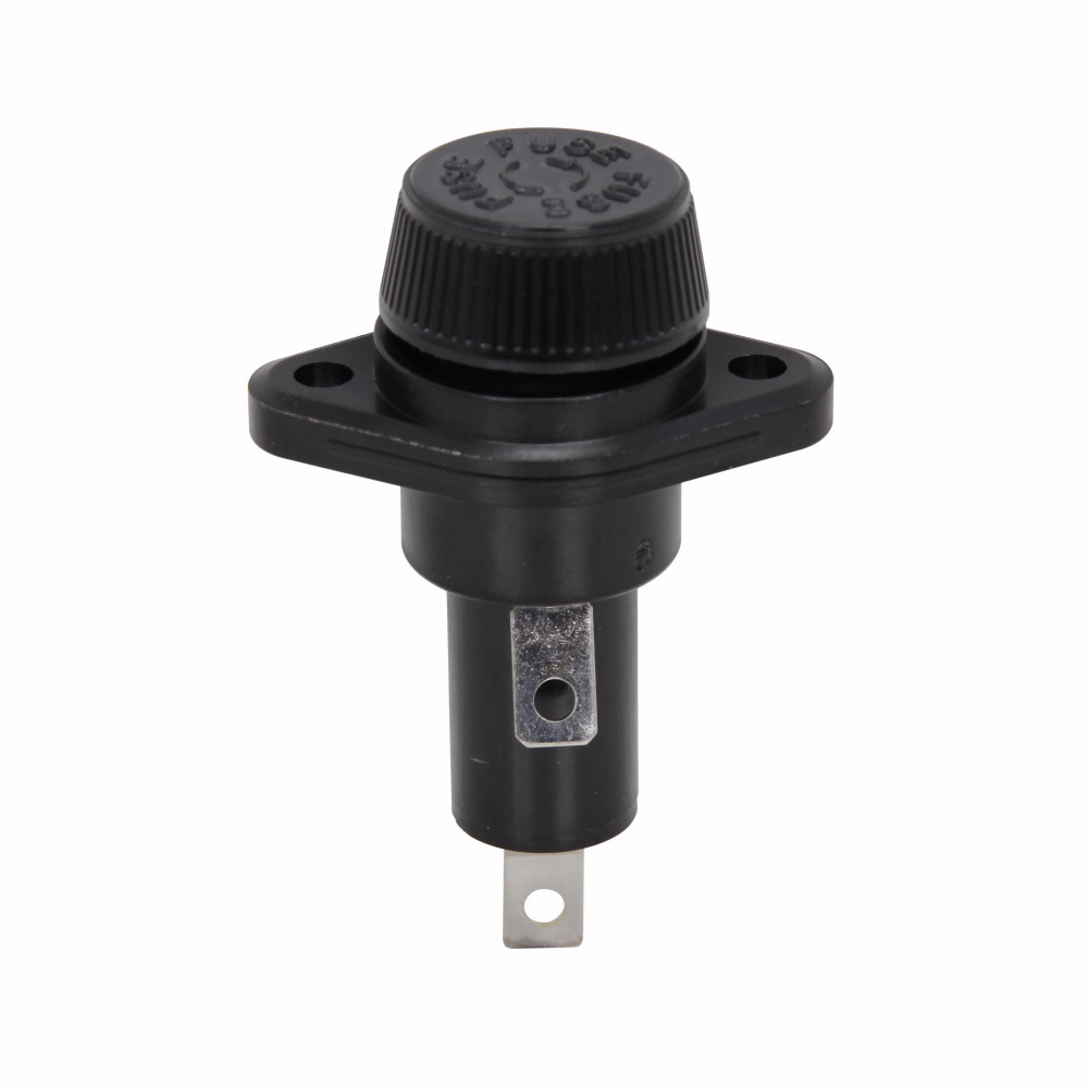 Eaton Bussmann series HPS panel mount fuse holder, Panel mount fuse holders, Branch Circuit, 30 A (20 A max), 1/4 inch quick connect terminal, Panel, 600 V