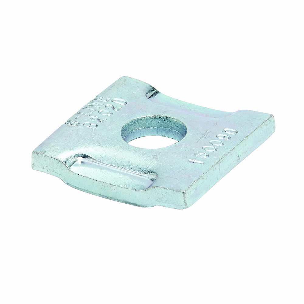 B202DHDG No-Twist Square Washer, 1/2 in, 9/16 in ID, Steel
