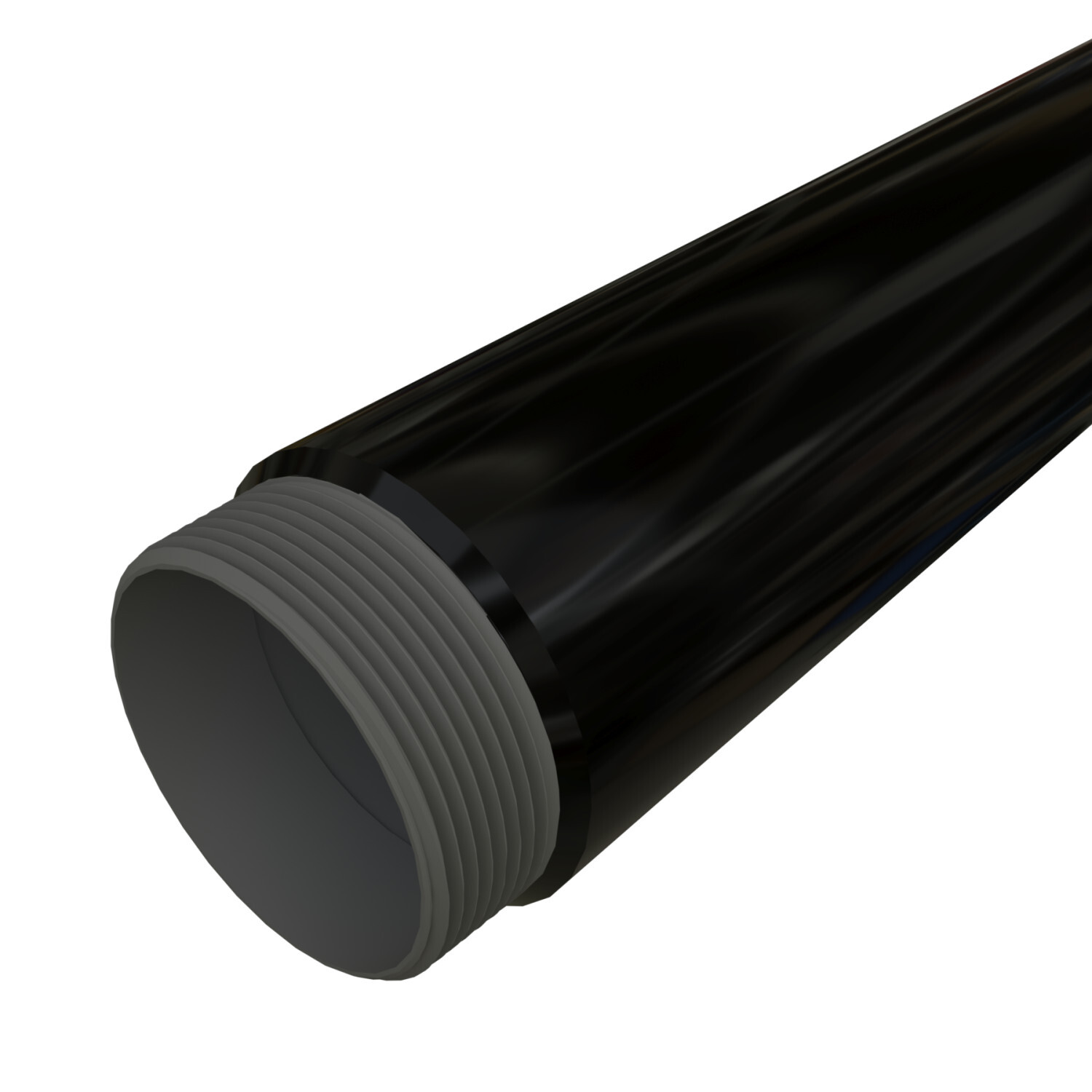 PV4010CT00 NPT Threaded Galvanized Rigid Conduit With Coupling, 4 in Trade, 4.026 in ID x 4.5 in OD, 10 ft L, Steel