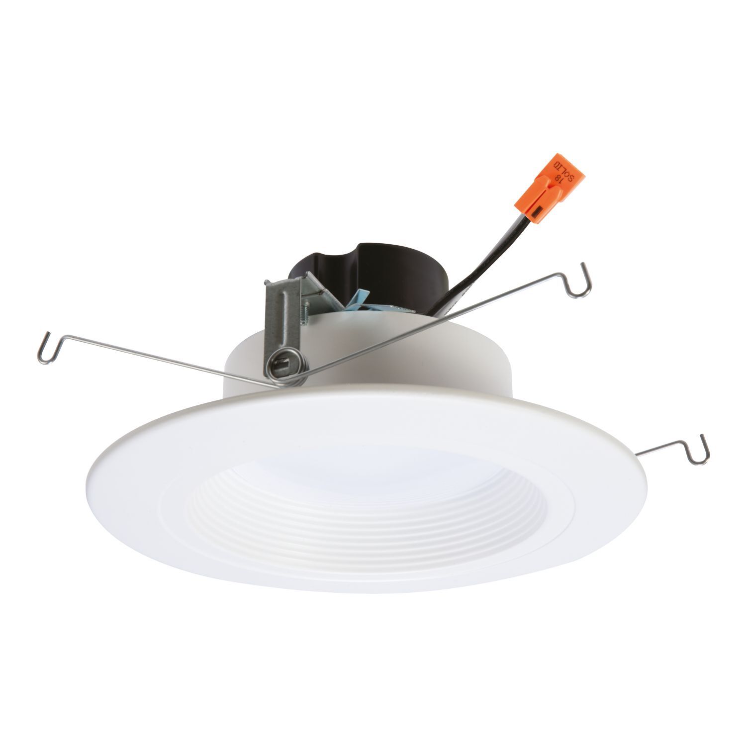 RL560WH9930 Halo 900 Adjustable Gimbal Dimmable Retrofit Module, 12.8 W Fixture, 5/6 in Ceiling Opening, 120 V AC, Aluminum/Metal Housing
