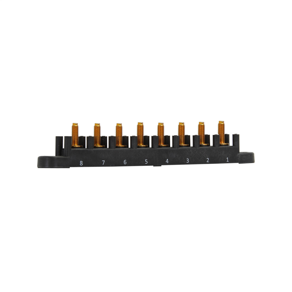 C5237-3 Non-Feed-Through Stud Junction Block, 300/600 V AC, 30 A, 3 Poles
