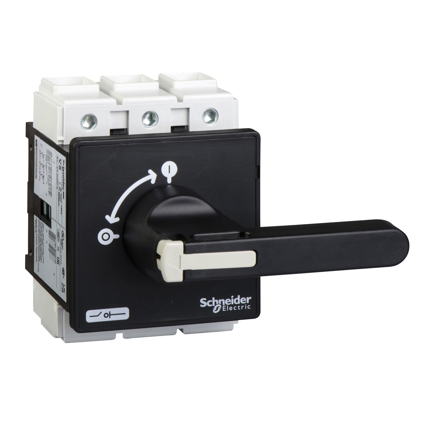 VBF6 TeSys Vario Emergency Stop High Performance Long Main Disconnect Switch With 4-Hole Mounting, 690 V AC, 175 A, 3NO 3 Form A Contact, 3 Poles
