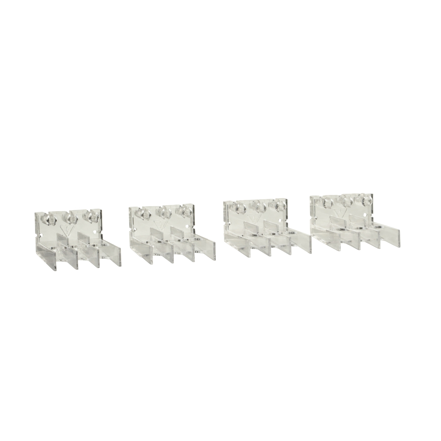 VLSC3P1 3-Pole Clipped Mount Terminal Cover, For Use With TeSys Vario 16 to 63 A VLS3P016R1-VLS3P040R1, VLS3P063R1, VLS3P016D1-VLS3P040D1 Disconnect Switch