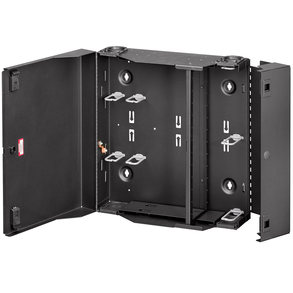 5WLRG-12C OPT-X SDX Empty Large Enclosure With Dual Door, 17.22 in L x 16-1/2 in W x 6.18 in D, 16 ga Steel