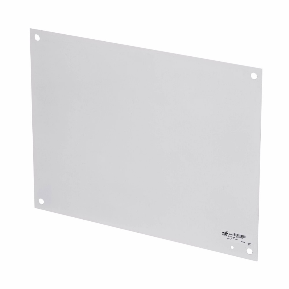 AW1612-1P Premier Flat Enclosure Panel, 10-1/2 in W x 13 in H, Steel, White