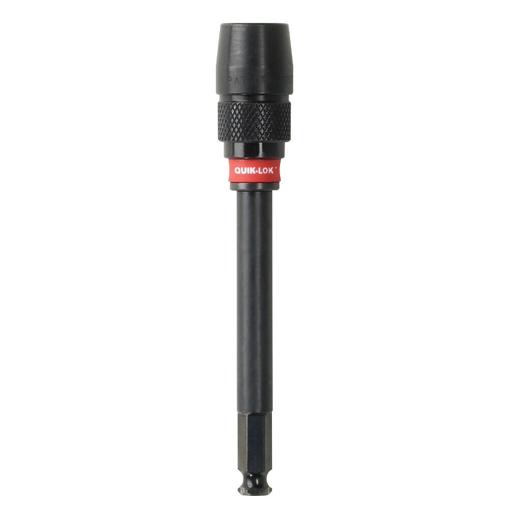 48-28-1030 Quik-Lok Universal Hex Drill Extension, 7/16 in Shank, 5-1/2 in L