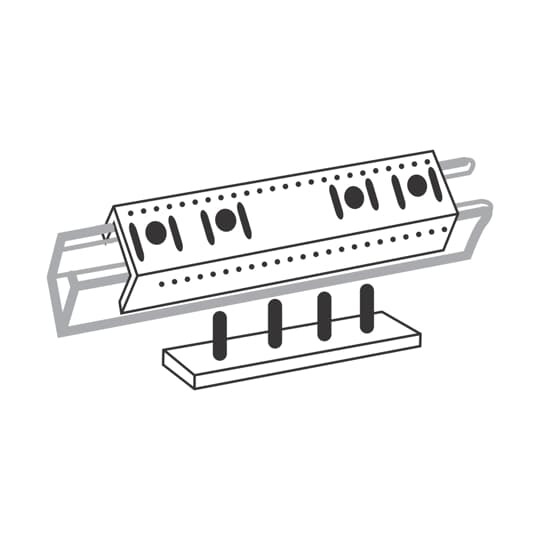 A802 Superstrut 800 Raceway Joiner, Steel