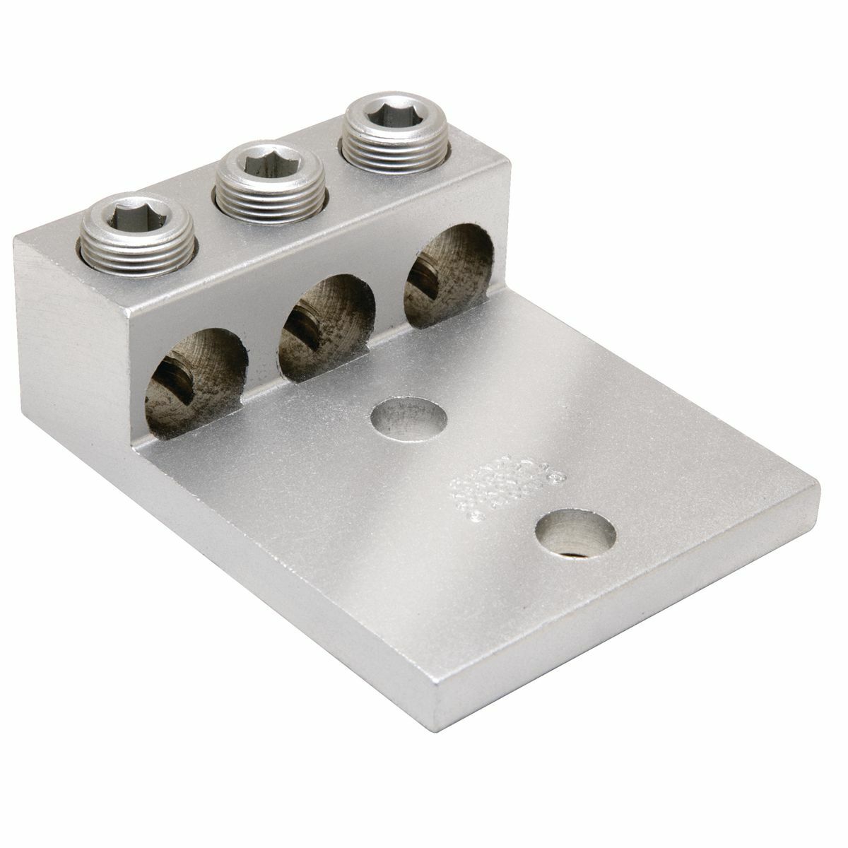 K3A31U2N K3A-U Dual Rated Universal Mechanical Bolted Lug and Terminal, 6 AWG to 350 kcmil Copper/Stranded Aluminum Conductor, 1/2 in Stud, 2 Bolt Holes, Aluminum