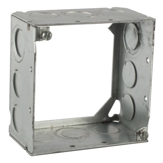531711234 Steel City 1-Outlet Extension Ring, 4 in L x 4 in W x 2-1/8 in D, Steel