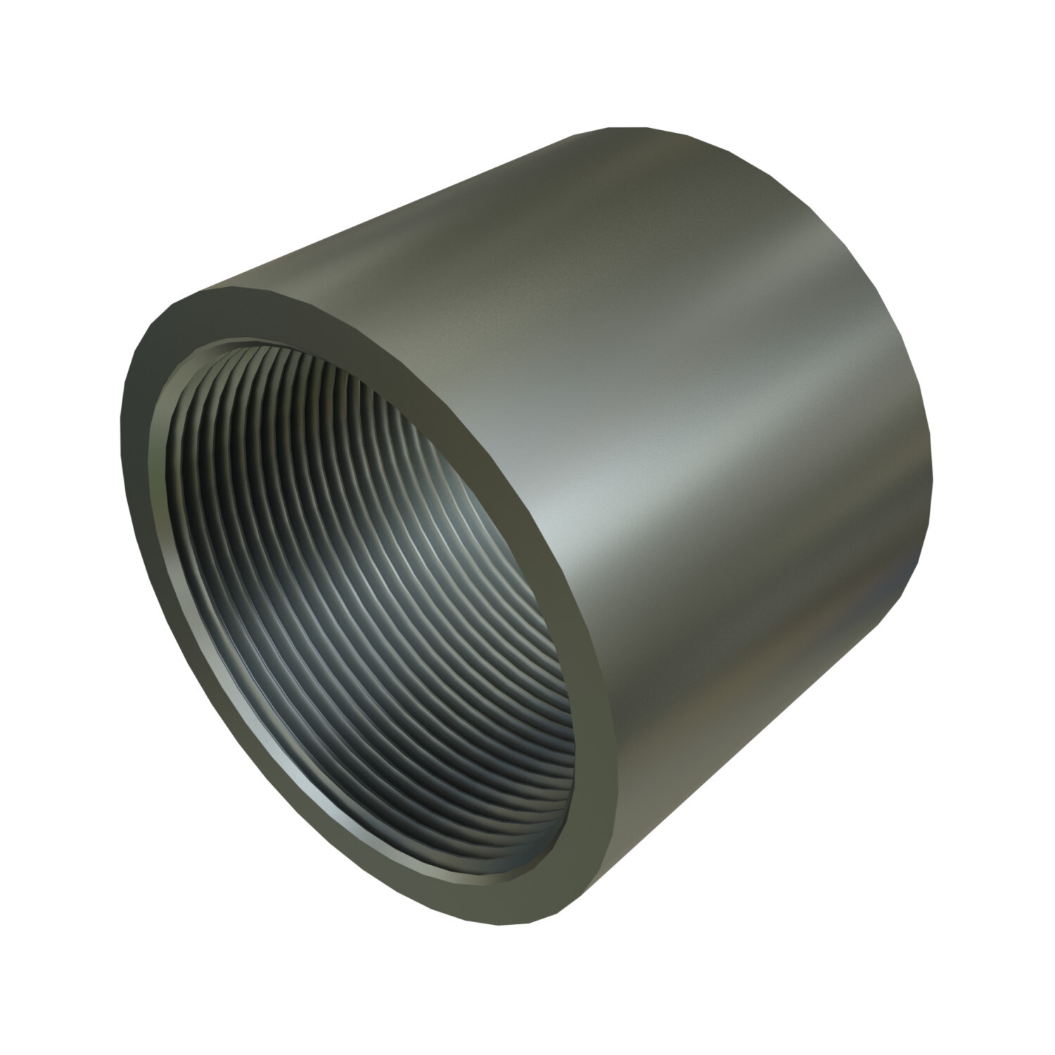 904153 Compression Coupling, 4 in, Galvanized