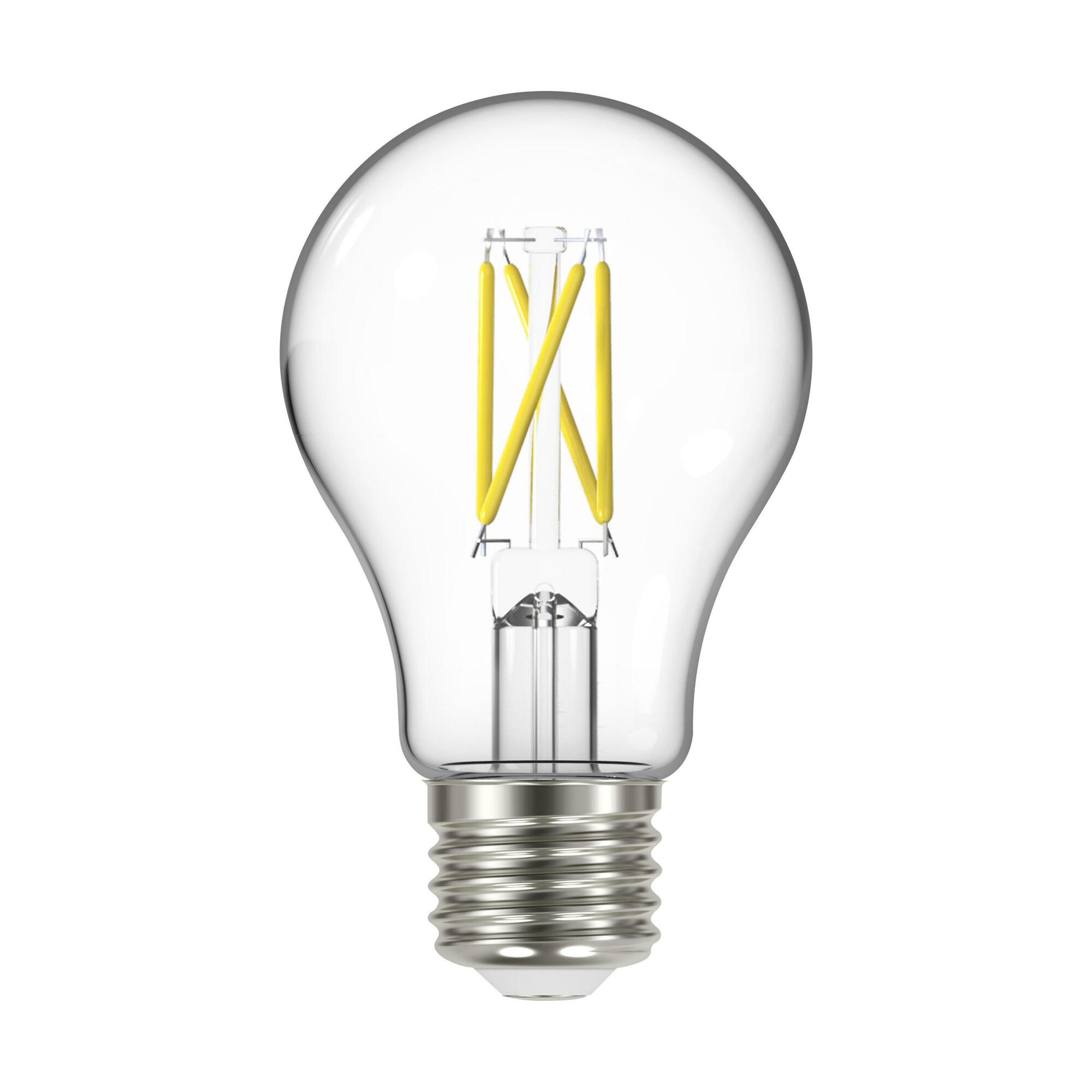 S11428 Type A Dusk to Dawn Non-Dimmable LED Lamp With Photocell, 6.5 W, 60 W Incandescent Equivalent, E26 Lamp, A19 Shape, 800 Lumens