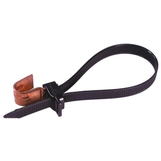 TYM5418X-S Ty-Rap Releasable Messenger Hanger Strap, 5 in Cable, 200 lb Load, Nylon/Polyamide 6.6