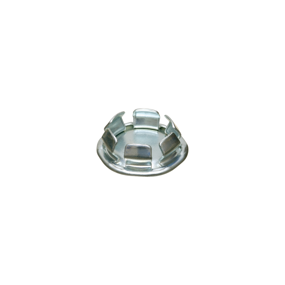 900 Snap-In Blank, 1 in, For Use With Knockout, Steel, Zinc Plated