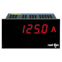 PAXLIT00 AC Current Meter, 0 to 5 A Measuring, 3.8 in L x 4.1 in W x 1.95 in H, Flame Resistant Case, +/-0.5 % Accuracy, LED Display