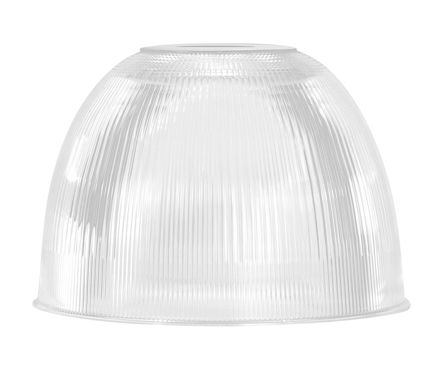 R16AR HAYBAY Reflector, 11 in H x 16-3/16 in W, Ceiling Mount, Prismatic Acrylic