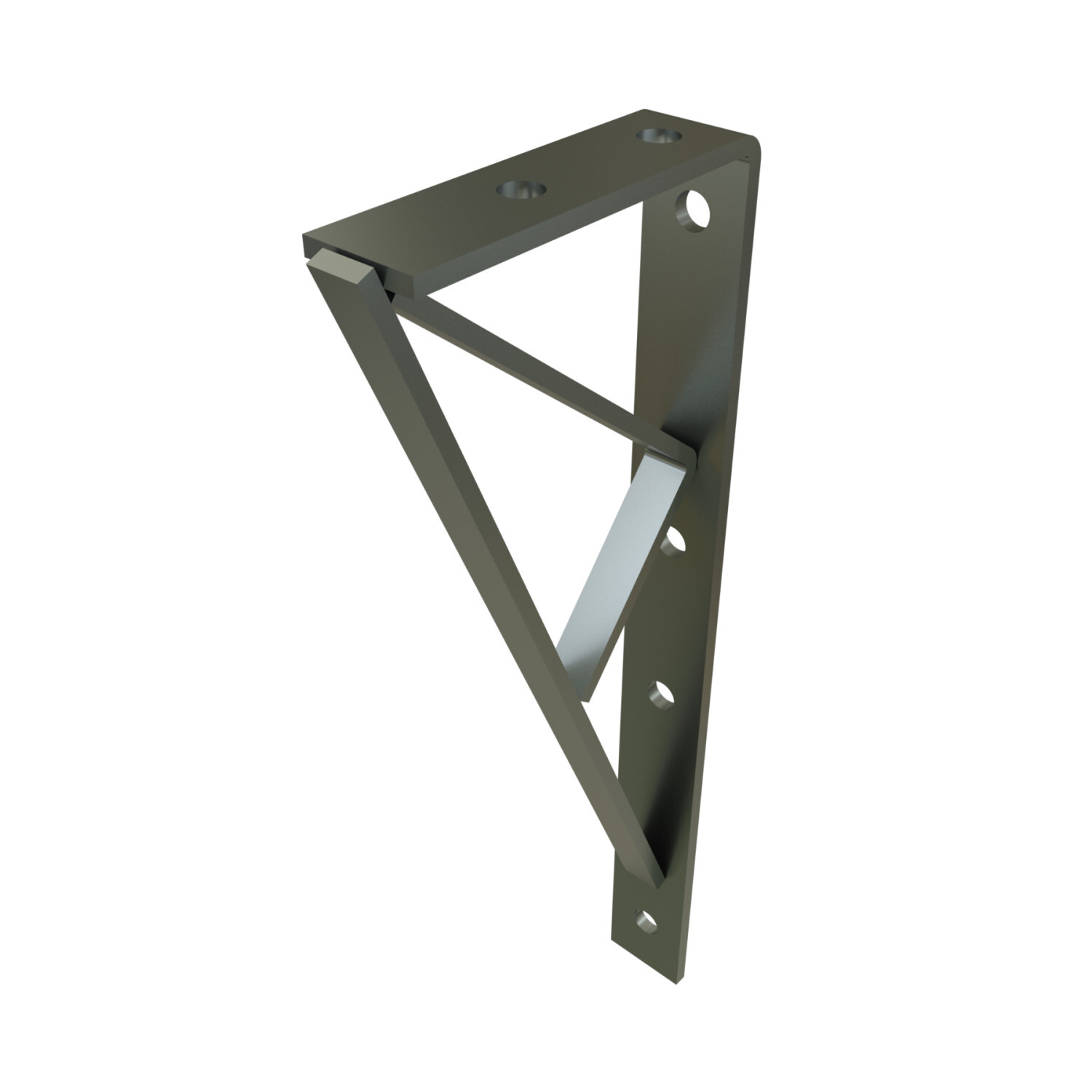 P1777-EG P1777 Channel Bracket, 16-1/2 in L x 1-5/8 in W x 1/4 in THK, HRPO Steel