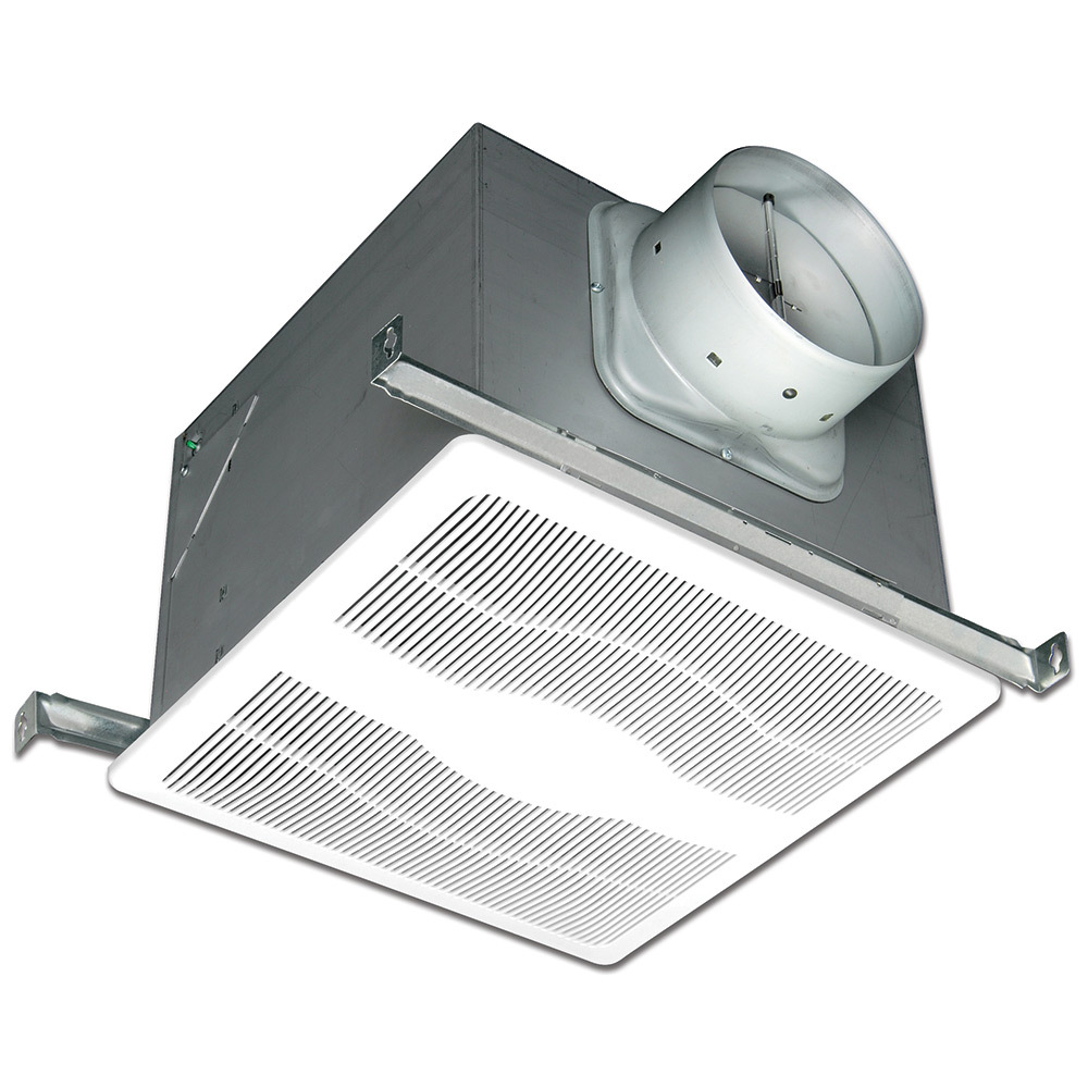AK200LS Deluxe Quiet Exhaust Fan, 200 cfm, 6 in Dia Duct, 57 W, 115/120 V AC, 0.7 A, Domestic