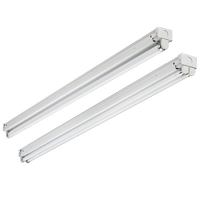 Z 1 32 MVOLT GEB10IS Z Series Low Profile Strip Light, (1) Lamps T8 Lamp, 120 to 277 VAC, High Gloss Baked White Enamel Housing