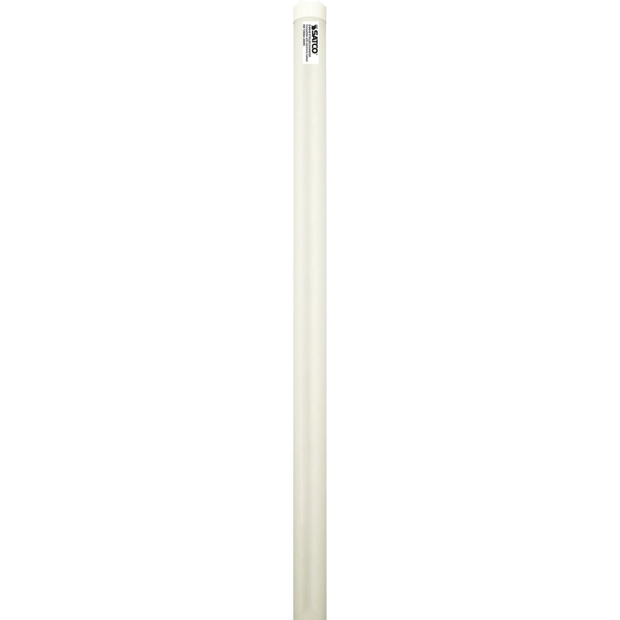 S49948 Type A Ballast Dependent Dimmable LED Lamp, 8 W, 110 W Incandescent Equivalent, G13 Lamp, T8 Linear Shape, 1250 Lumens