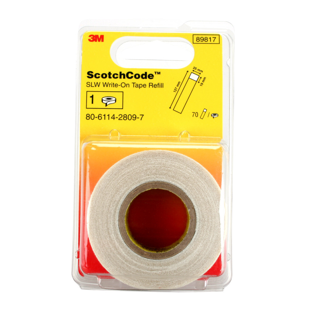 7000031767 SLW-R Refill, White Legend, Plastic