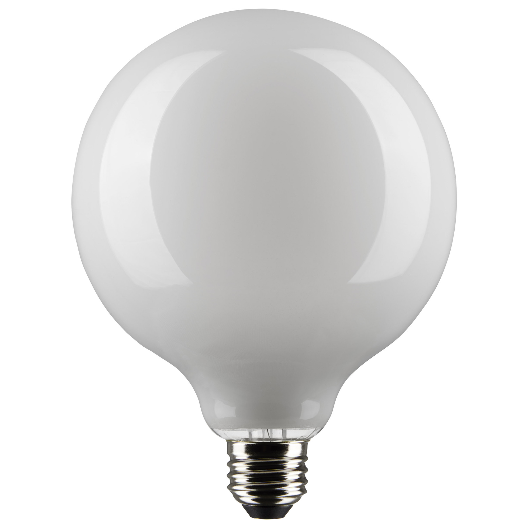 S21255 Dimmable Light Bulb, 6 W, 60 W Incandescent Equivalent, E26 Lamp Base Lamp, G40 Shape, 500 Lumens