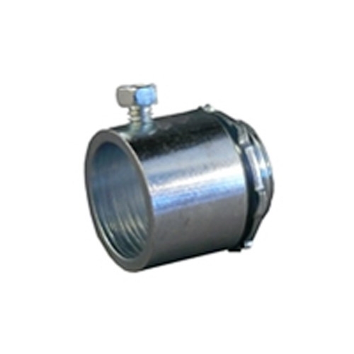 SNTC-100 Compression Connector, 1 in Trade, For Use With Threadless Rigid Conduit, Malleable Iron/Steel