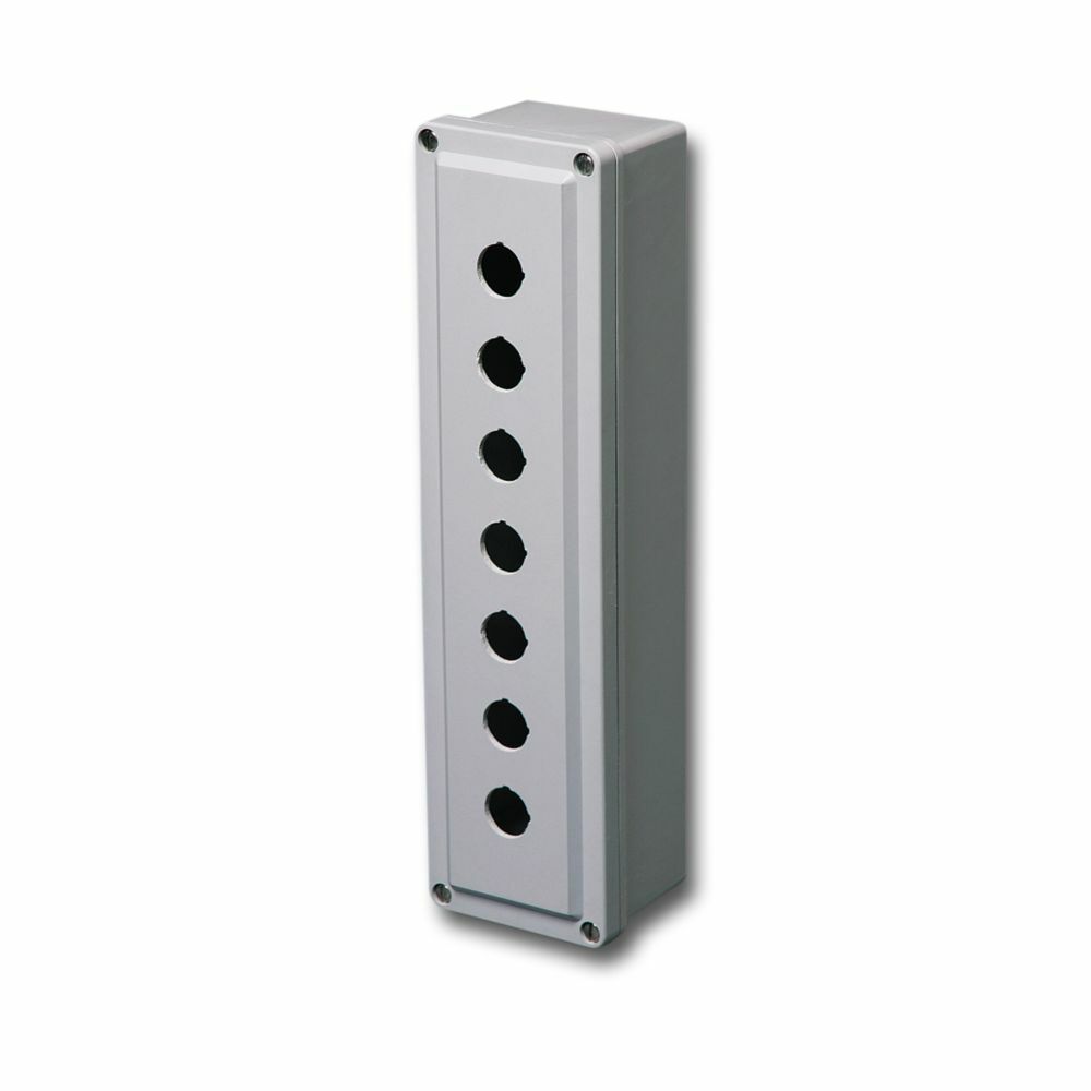 PV2MF Weatherproof Device/Outlet Box with Cover With Cover, 6.63 in L x 3.81 in W x 3.89 in D, Hot Compression Molded Fiberglass Reinforced Polyester